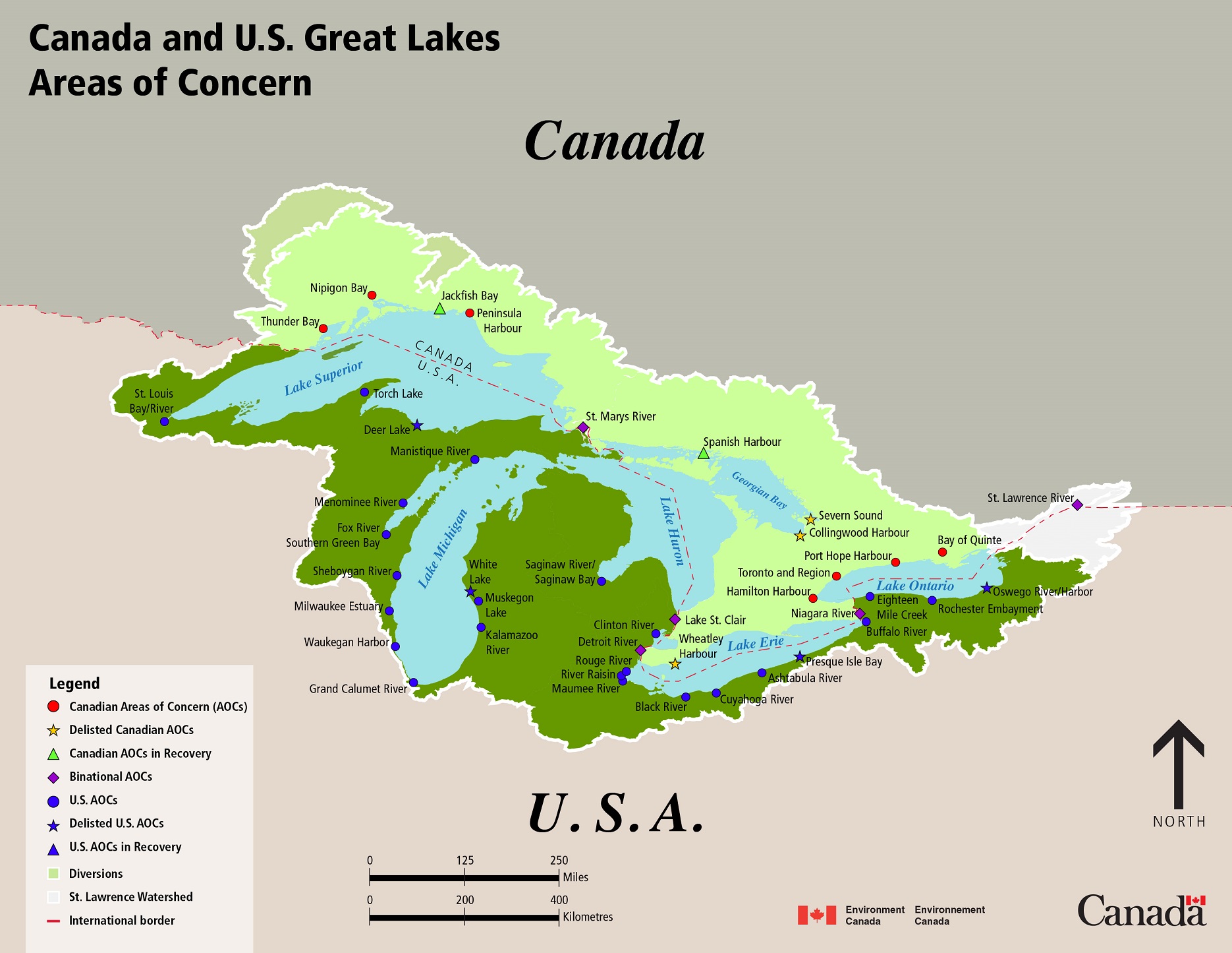 CANADA US GREAT LAKES AREAS OF CONCERN Rsz 