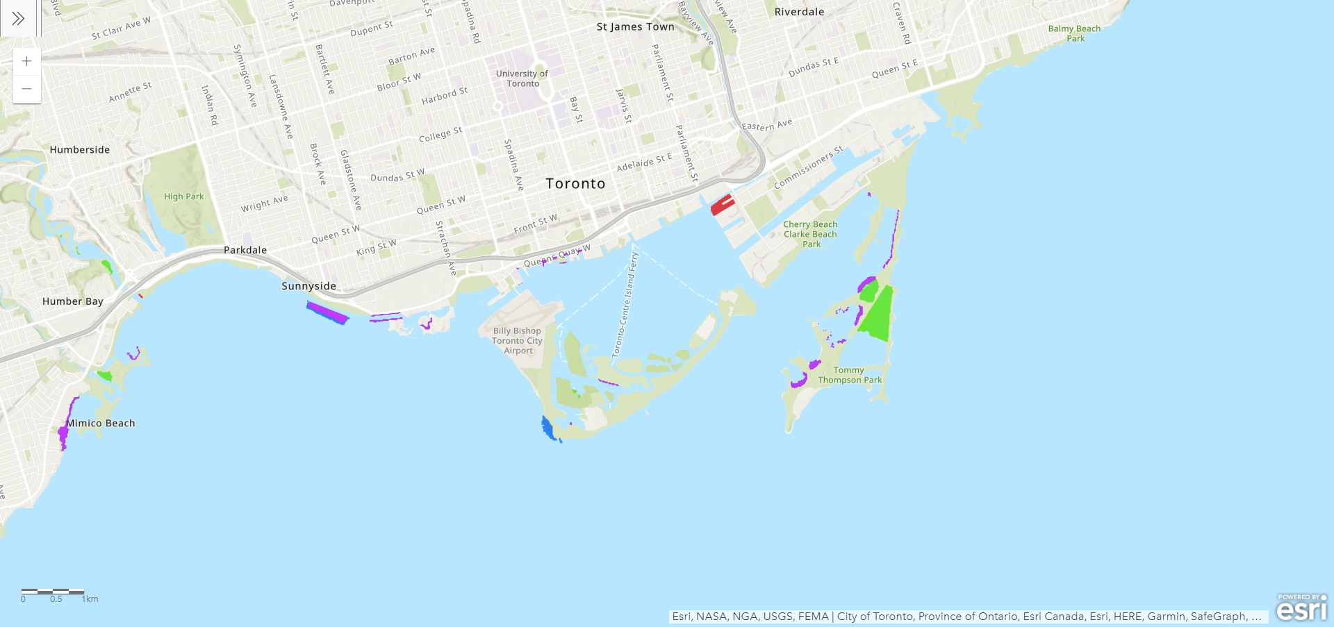 Toronto Waterfront Aquatic Habitat Restoration Strategy storymap
